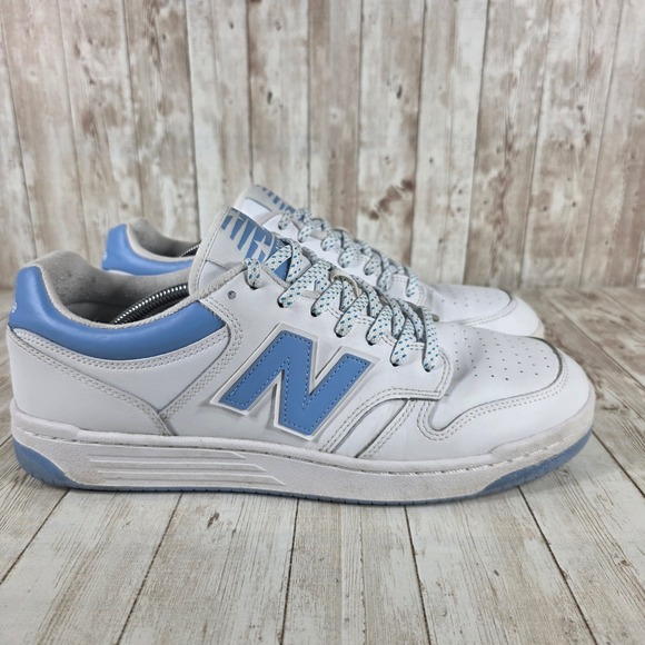 New Balance Other - New Balance BB480LTC Sneakers Low Top White Blue Mens Shoes Size 13